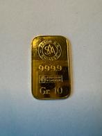 10 gram goudbaar Argor, Ophalen of Verzenden, Goud