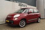 Fiat 500L 0.9 TwinAir 105pk Lounge -PANO-ECC-PDC-NAVI-, Gebruikt, Euro 6, Leder en Stof, Origineel Nederlands