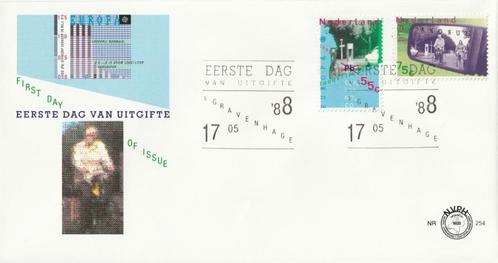 Eerste Dag Envelop Nederland NVPH E254, Postzegels en Munten, Postzegels | Eerstedagenveloppen, Onbeschreven, Nederland, Ophalen of Verzenden