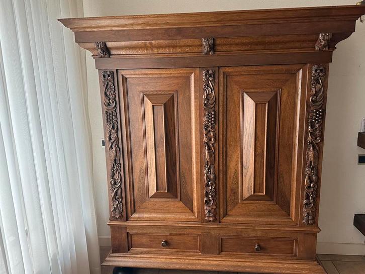 Groenloose kast, Antiek en Kunst, Antiek | Meubels | Kasten, Ophalen