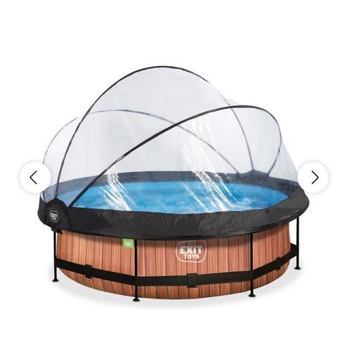 Wood Zwembad 360 - 75 cm              type 130941124071, Tuin en Terras, Zwembaden, Zo goed als nieuw, Ophalen