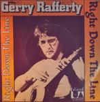 GERRY RAFFERTY  - RIGHT DOWN THE LINE, Cd's en Dvd's, Vinyl Singles, Pop, Gebruikt, Ophalen of Verzenden
