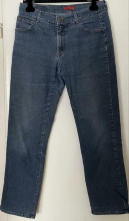 Angels Lilly 2532 maat 44, Kleding | Dames, Spijkerbroeken en Jeans, Zo goed als nieuw, W33 - W36 (confectie 42/44), Blauw, Ophalen of Verzenden