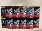 Minidisc’s. SHARP MD 60 10x nieuw in verpakking  60 minuten, Audio, Tv en Foto, Walkmans, Discmans en Minidiscspelers, Ophalen of Verzenden