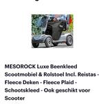 Luxe beenkleed scootmobiel/ rolstoel, Diversen, Rolstoelen, Ophalen of Verzenden, Zo goed als nieuw