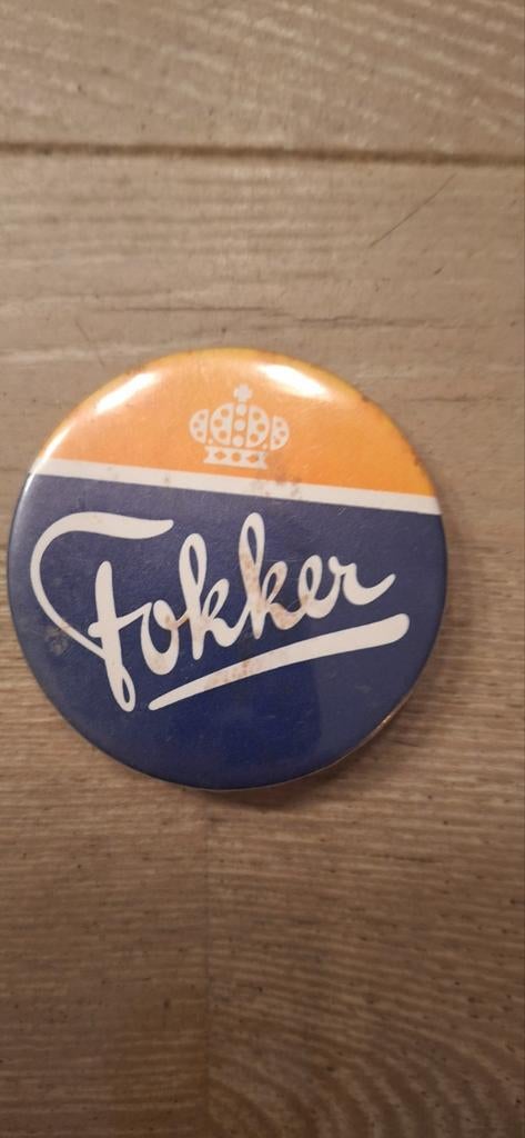 Fokker button (12226), ., Overige typen, Ophalen of Verzenden, Zo goed als nieuw