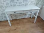 Ikea Hemnes bureau, Huis en Inrichting, Tafels | Sidetables, Ophalen, Gebruikt, 25 tot 50 cm, Rechthoekig