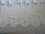 kleine gordijntjes, voor caravan of tiny house, katoen, Verzenden, Wit, Romantisch, 50 tot 100 cm