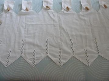 kleine gordijntjes, voor caravan of tiny house, katoen beschikbaar voor biedingen