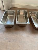 3x hendi rvs 1/3 bak - prijs is voor alle 3, Huis en Inrichting, Keuken | Keukenbenodigdheden, Ophalen of Verzenden, Gebruikt