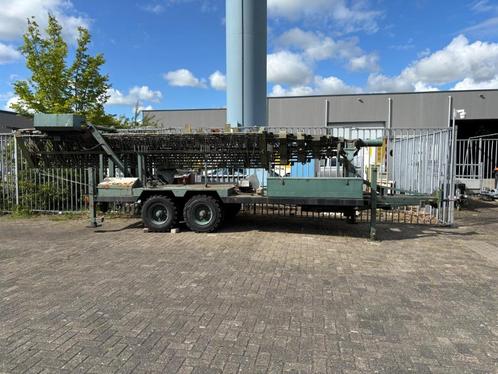 Mobiele Mast 7x6M, Telecommunicatie, Antennes en Masten, Gebruikt, Mast, Ophalen