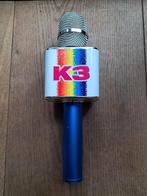 K3 karaoke microfoon - met geluidseffecten en luidspreker, Audio, Tv en Foto, Karaoke-apparatuur, Ophalen, Zo goed als nieuw, Microfoon(s)