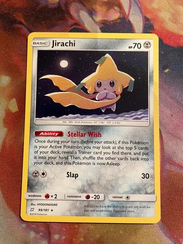 Pokemon Jirachi Rare Theme Deck Exclusive beschikbaar voor biedingen