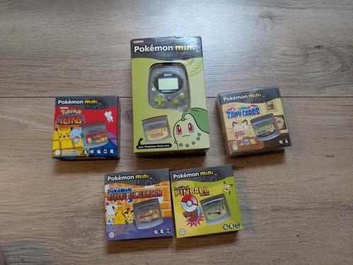 Nintendo Pokemon Mini volledige PAL collectie met extra's, Spelcomputers en Games, Spelcomputers | Nintendo Game Boy, Gebruikt