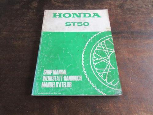 Honda ST50 1989 Shop repair manual werkplaatshandboek, Motoren, Handleidingen en Instructieboekjes, Honda, Ophalen of Verzenden