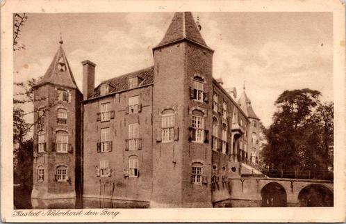 Kasteel Nederhorst den Berg - De Erve H. de Jong, Verzamelen, Ansichtkaarten | Nederland, Ongelopen, Noord-Holland, Voor 1920