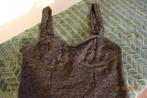 Zwarte croptop met kant van H&M, maat S, H&M, Zwart, Ophalen of Verzenden, Gedragen