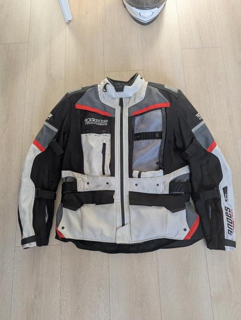 Alpinestars XL jas zomer+winter incl. twv AIRBAG 950 euro, Motoren, Kleding | Motorkleding, Jas | textiel, Heren, Tweedehands