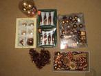 goudkleurige kerstspullen, Diversen, Kerst, Ophalen, Zo goed als nieuw