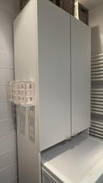 IKEA NYSJÖN Wasmachine Kast Opberger Wit Meubel Droger, Ophalen, Minder dan 150 cm, 150 tot 200 cm, 25 tot 50 cm