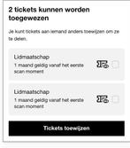 Te koop 2 x nieuw Paradiso lidmaatschap, nog niet gescand à, Tickets en Kaartjes, Concerten | Pop