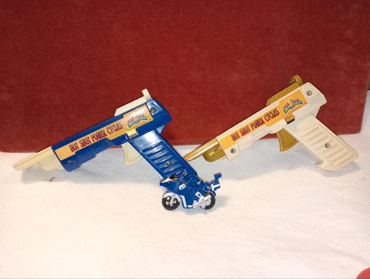 Mighty Morphin Power Rangers Hot Shot Power Cycles, Kinderen en Baby's, Speelgoed | Overig, Gebruikt, Jongen of Meisje, Ophalen of Verzenden