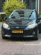 Prachtige Ford Focus 1.0 Ecoboost 125PK Wagon 2014 Zwart, Auto's, Ford, Zwart, Handgeschakeld, Particulier, 3 cilinders