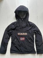 Zwarte Napapijri winterjas, Ophalen of Verzenden, Zo goed als nieuw, Napapijri, Jongen