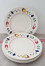 Petrus Regout 5 gebaksbordjes, Antiek en Kunst, Antiek | Servies los, Ophalen of Verzenden