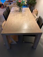 Uitschuifbare eettafel Henders & Hazel Buckley eikenhout, Ophalen, Gebruikt, Eikenhout, 50 tot 100 cm