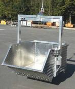 Kraancontainer - Puinbak 2000L / 2m3, Doe-het-zelf en Verbouw, Verzenden, Nieuw