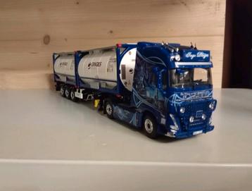Volvo FH Ingo Dinges container combinatie WSI beschikbaar voor biedingen