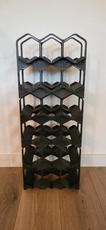 3x Vintage Ornapress Modulair Wijnrek beschikbaar voor biedingen