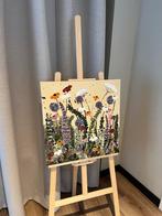 Schilderij veldbloemen, Ophalen of Verzenden