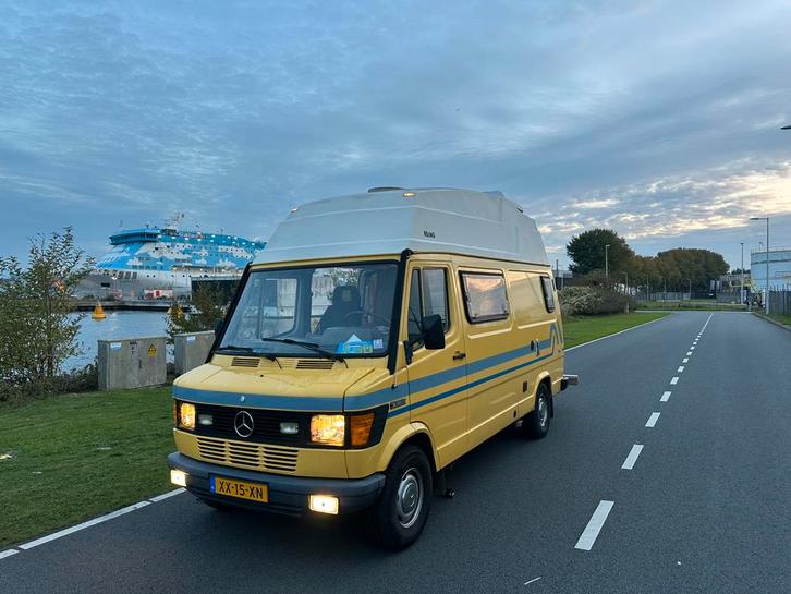 MERCEDES-BENZ 307D CAMPER - UNIEK - BELASTINGVRIJ, Caravans en Kamperen, Campers, Particulier, tot en met 4, Buscamper of Camperbus