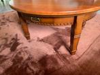 Ronde salontafel, Ophalen