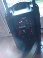 Boom box met microfoon, Audio, Tv en Foto, Karaoke-apparatuur, Ophalen of Verzenden, Gebruikt, Complete set