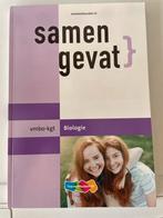 Samengevat Biologie VMBO/KGT, Boeken, Ophalen of Verzenden, Zo goed als nieuw, VMBO, Biologie