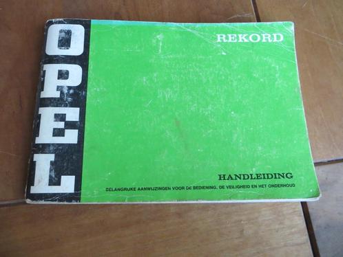 Instructieboek Opel Rekord D 1974 + Coupe + Caravan, Auto diversen, Handleidingen en Instructieboekjes, Ophalen of Verzenden