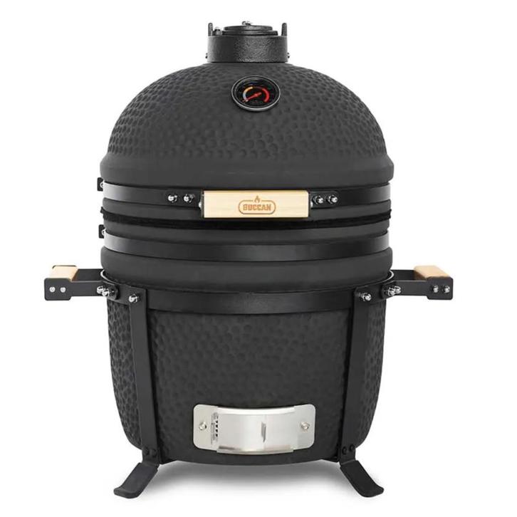 Buccan kamado Smokey Egg Black Tabel 15 BBQ | Nieuw in doos, Tuin en Terras, Houtskoolbarbecues, Nieuw
