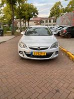 Opel Astra 1.4 Turbo 88KW 5D 2012 Grijs leer led clima, Auto's, Voorwielaandrijving, 65 €/maand, 4 cilinders, Handgeschakeld