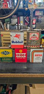 mobiloil avia yacco shell olieblik, Verzamelen, Overige merken, Gebruikt, Ophalen of Verzenden