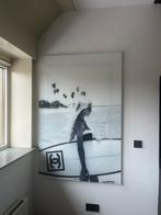 Glasschilderijn surfbabe chanel, Huis en Inrichting, Ophalen of Verzenden