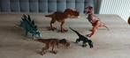 Jurassic park world dino carnotaurus t-rex stegosaurus, Ophalen of Verzenden, Gebruikt