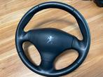 Peugeot 206 lederen stuur met airbag, Ophalen of Verzenden, Gebruikt, Peugeot