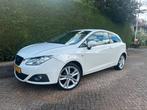 Seat Ibiza 1.4 63KW 3-DRS 2009 Wit Rijd Super/Airco/Carplay, Voorwielaandrijving, Stof, Zwart, 4 cilinders