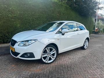 Seat Ibiza 1.4 63KW 3-DRS 2009 Wit Rijd Super/Airco/Carplay beschikbaar voor biedingen