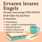 Ervaren lerares Engels (36 jaar) – Bijles in Haarlem, Bijles