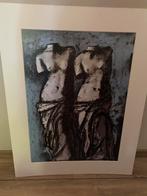 Repro  in paspartout 65 x 85, Ophalen of Verzenden