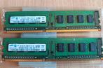 Samsung DDR3 RAM 4GB (2x2GB), Computers en Software, RAM geheugen, Gebruikt, DDR3, Ophalen of Verzenden, Desktop